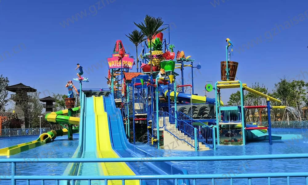 江苏盐城长乐水世界水寨 江苏盐城长乐水世界水寨