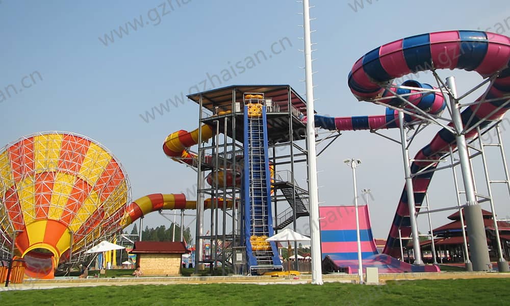 海山助力洪湖悦兮半岛水上乐园震撼登场 海山助力洪湖悦兮半岛水上乐园震撼登场